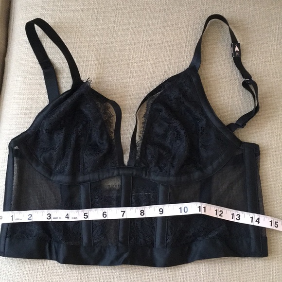 Victoria's Secret VS Strappy Lace Bustier Bra M - Picture 5 of 6